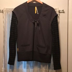 Lole Size S Grey long sleeve top